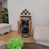 WEECO Armoire en bois de pin en forme de tonneau avec Voir les images du produit 9