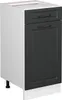 Küchenunterschrank Vicco R-Line Anthrazit Landhaus 40 cm Produktbild-Vorschau 1