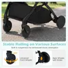 COSTWAY detský kočík, cestovný kočík s ochranným krytom Náhľad obrázku produktu 7