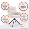 SalesFever Armlehnstuhl mit 360° Drehfunktion | Bezug Produktbild-Vorschau 3