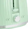 A close-up view of the control panel of a light green toaster. Podgląd zdjęcia produktu