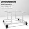 PUNCIA 2-schrichte Druckertisch mit Rollen 60 x 50 cm Produktbild-Vorschau 3