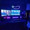 Aubergine Leuchtreklame LED Neonlicht USB Nachtlicht Produktbild-Vorschau 5