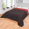 XXL Tagesdecke ca. 220 x 240 cm | Wendedecke schwarz-braun Produktbild-Vorschau 2