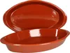 zestaw 2 owalnych naczyń do zapiekanek Boris 39x23cm Podgląd zdjęcia produktu 1