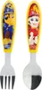 Paw Patrol Rescue Pups Metall-Ergo-Besteckset, 2-tlg. Produktbild-Vorschau 2