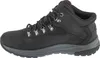 Side view of a black hiking boot. Produktbild-Vorschau