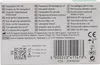 The image shows the back of a product box with multiple languages describing the product, along with a barcode and regulatory symbols. Podgląd zdjęcia produktu