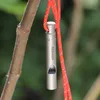 Ultraleichte Titan-Notfallpfeife mit Cord Outdoor Survival Produktbild-Vorschau 7