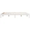 Cadre de lit extra long sans matelas 140x220 cm bois massif Voir les images du produit 5