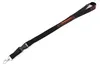 Bisomo Schlüsselband, Lanyard - Schwarz, Orange mit Clip Produktbild-Vorschau 2