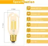 A product image showing a light bulb with its specifications listed on the right side. Podgląd zdjęcia produktu