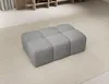 Sofa mit Hocker, Couch L-Form, Veloursstoff, Links Sofa, Produktbild-Vorschau 5
