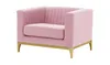 SLF24 - Sessel Slender Wood - Rosa - Baku 16 Produktbild-Vorschau 2