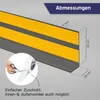 HOLZBRINK Weichsockelleiste selbstklebend PVC 50x20mm, 2,5 Produktbild-Vorschau 2
