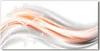 Wanduhr aus Glas – 60x30 cm - Glasbild - Glasuhr - Produktbild-Vorschau 1