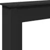 vidaXL Obudowa kominka czarna 75x20x87,5 cm materiał Podgląd zdjęcia produktu 7
