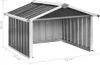 vidaXL Rasenmäher Garage 92x97x63 cm Verzinkter Stahl Produktbild-Vorschau 10