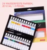 zestaw farb akrylowych int!rend - 24 farby akrylowe po 12 Podgląd zdjęcia produktu 3