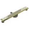 Mexen Flat 360° M12 linearer Duschablauf 70 cm, Gold - Produktbild-Vorschau 5