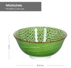4er Set Lime Sao Schalen Ø 15,5 cm Grünes Muster Snack Produktbild-Vorschau 4