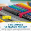 itenga Schüler-Etui Mäppchen FEUERWEHR 28 teilig (gefüllt) Produktbild-Vorschau 6