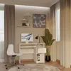 Bureau PORTO, droit, blanc Voir les images du produit 19