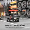 HOMCOM Taboret warsztatowy z kółkami Regulowana wysokość Podgląd zdjęcia produktu 5