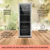 Klarstein Mini chladnička so sklenenými dvierkami, malá Náhľad obrázku produktu 5
