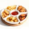 Snack Platte Snacktablett Drehbares Dip-Set Snack-Teller Produktbild-Vorschau 8