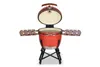 Kamado SE-26 Grill Rot 66 cm Grilldurchmesser BBQ Keramik Produktbild-Vorschau 2