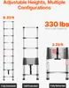 SucceBuy Teleskopleiter, 254 cm ausziehbare Produktbild-Vorschau 6