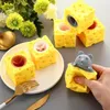 Anti-Stress-Spielzeug - Käsemausbecher - 3 Stück - Weiß, Produktbild-Vorschau 2