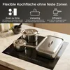 KLAMER Induktionskochfeld 60 cm, 4 Zonen mit 2 Flexzonen, Produktbild-Vorschau 4
