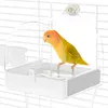 Badehaus für Vogelkäfig, 3-in-1 multifunktionales hängendes Produktbild-Vorschau 2