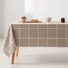 GAMUSI Wasserdichte Tischdecke, karierter Frame, aus Produktbild-Vorschau 3