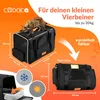 Katzentransportbox anthrazit 44x34x31cm bis 20kg Produktbild-Vorschau 2