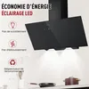 LEVIVO A+++ Hotte Aspirante 80cm avec 420 m³/h, 2 Filtres à Voir les images du produit 4