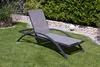 Sonnenliege Gartenliege DONNA aus Aluminium Lehne 4 Fach verstellbar Produktbild-Vorschau