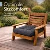 Beautissu Outdoor Loungekissen Beauflair, 60x60cm, Produktbild-Vorschau 2