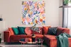 MuchoWow® Poster Sommer - Pflanzen - Pastell 100x100 cm - Produktbild-Vorschau 2