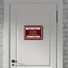 Betreten verboten Metallschild XL in 21x28 cm in rot mit Produktbild-Vorschau 6