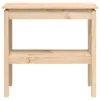 vidaXL Table console 80x40x75 cm pin massif Voir les images du produit 3