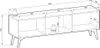 TV-schränke TV-Lowboard RTV-Kommode FOREST 158 Schrank Produktbild-Vorschau 7