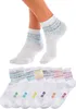 H.I.S. Kurzsocken Damen Kurze Söckchen, bunte Pünktchen 7 Produktbild-Vorschau 1