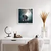 Poster - Poster ohne Rahmen - elefant natur - 50x50 cm - Produktbild-Vorschau 5