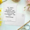 Mr. & Mrs. Panda Postkarte Spruch 100. Geburtstag - Weiß - Produktbild-Vorschau 3