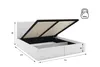 Interbeds Polsterbett 160x200cm Bett Doppelbett mit Produktbild-Vorschau 7