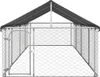 vidaXL Buda zewnętrzna dla psa z dachem 600x200x150 cm Podgląd zdjęcia produktu 10