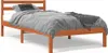 vidaXL Postel z masivu bez matrace vosk hnědá 90x190 cm Náhled obrázku produktu 1